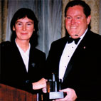Tom Moran, President & Chief Operating Offi cer, Mutual of America with Sr Mary Turley